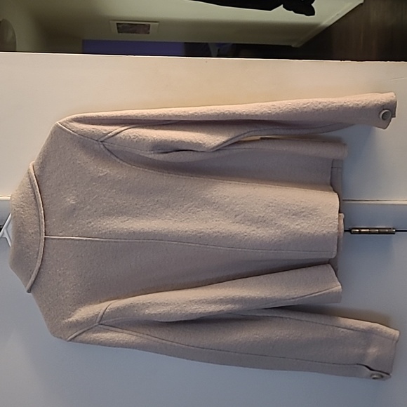 Bernardo Women's Beige Button-Up Blazer size M - Picture 4 of 11